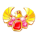 sphinx wild bird symbol icon