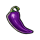 spice purple pepper symbol icon