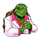 spice white turtle symbol icon