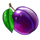 spicy fruits plum symbol icon