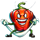 spin and dice angry pepper symbol icon