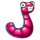 spin and dice worm j symbol icon