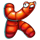 spin and dice worm k symbol icon