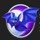 spin and spell bat symbol icon