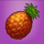 spin and win deluxe pineapple symbol icon