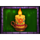 spin of the dead floral candle symbol icon
