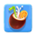 spinions beach party coconut symbol icon