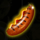 spinning beers hotdog symbol icon