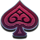 spirit of mustang deluxe spade symbol icon