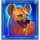 spirit of savanna hyena symbol icon