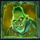 spooky graves green man symbol icon