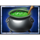 spooky halloween green potion symbol icon