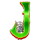 spooky halloween j symbol icon