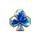 squid gold x2 club symbol icon