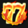 stacked fire 7s big spins 77fire symbol icon