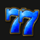 stacked fire 7s big spins blue77 symbol icon