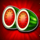 stacked fire 7s watermelon symbol icon