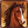 stallion fortunes brown horse symbol icon