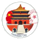 stamp world china symbol icon