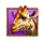 stampede gold giraffe symbol icon