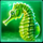 stampede rush trident seahorse symbol icon