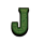 stampede spins letter j symbol icon