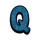 stampede spins letter q symbol icon