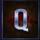 stand and deliver q symbol icon