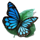 stardust butterfly symbol icon