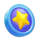 starlight wins star blue symbol icon