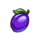 starry fruits plum symbol icon