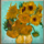sthlm van gogh sunflower symbol icon