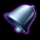 sticky diamond double rush bell symbol icon