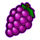 sticky diamonds deluxe grape symbol icon