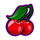 sticky diamonds flaming link cherry symbol icon