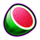 sticky diamonds flaming link watermelon symbol icon