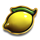 sticky lips lemon symbol icon