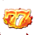 sticky stacked fire 7 77 fire symbol icon