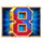 stoichkov 8 eight symbol icon
