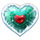 stolen xmas frozen heart symbol icon