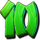 stompin gold 10 symbol icon