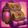 stompin gold backpack symbol icon
