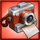 stompin gold camera symbol icon