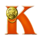 stone to gold k symbol icon