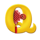 stone to gold q symbol icon