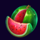 storm joker watermelon symbol icon