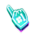 street basket 3x3 hand symbol icon