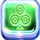 street racer green symbol icon