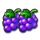 striking diamond 3 3x3 running wins grape symbol icon