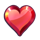 stunning 7 heart symbol icon